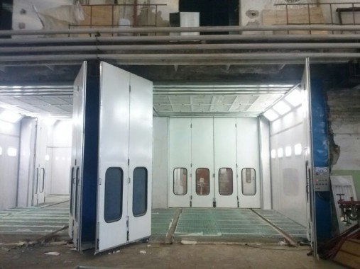 Окрасочно-сушильная камера для кабин электровозов SPK-16x14x5 Россия Окрасочно-сушильная камера для кабин электровозов SPK-16x14x5 Россия