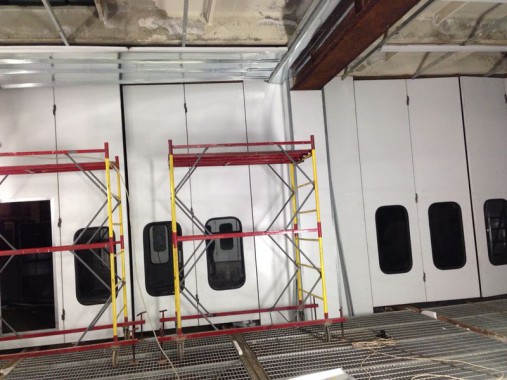 Окрасочно-сушильная камера для кабин электровозов SPK-16x14x5 Россия Окрасочно-сушильная камера для кабин электровозов SPK-16x14x5 Россия