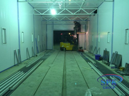 Окрасочно-сушильная камера для металлоконструкций SPK Италия Окрасочно-сушильная камера для металлоконструкций SPK Италия