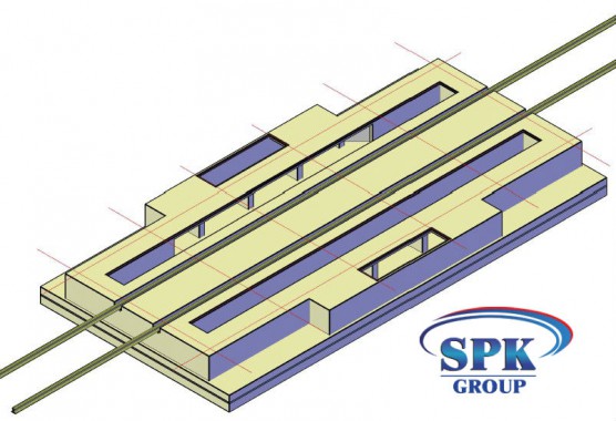 Окрасочно-сушильная камера для металлоконструкций SPK Италия Окрасочно-сушильная камера для металлоконструкций SPK Италия