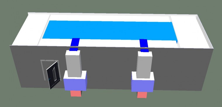 Модернизация покрасочной камеры для грузовых автомобилей г. Арамиль Урал