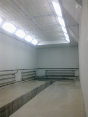 Модернизация покрасочной камеры для грузовых автомобилей г. Арамиль Урал