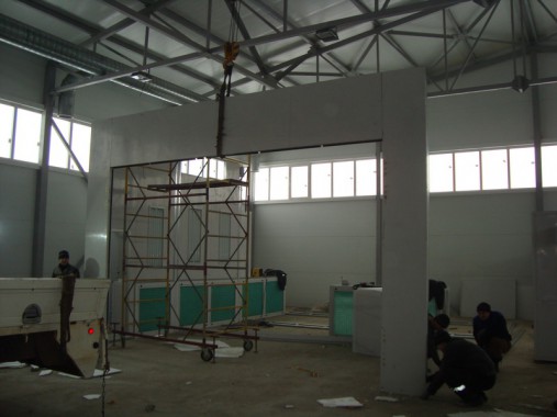 Покрасочно-сушильная камера для сварных металлоконструкций SPKSPK-8х6х4