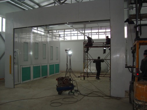 Покрасочно-сушильная камера для сварных металлоконструкций SPKSPK-8х6х4