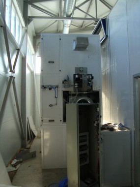 Покрасочно-сушильная камера для сварных металлоконструкций SPKSPK-8х6х4