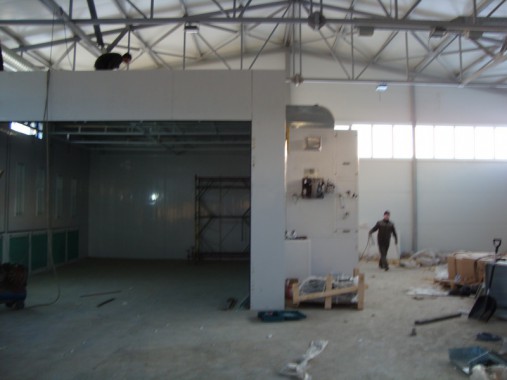 Покрасочно-сушильная камера для сварных металлоконструкций SPKSPK-8х6х4