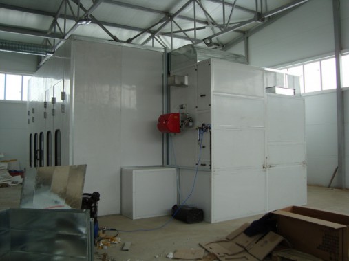 Покрасочно-сушильная камера для сварных металлоконструкций SPKSPK-8х6х4