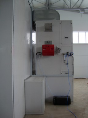 Покрасочно-сушильная камера для сварных металлоконструкций SPKSPK-8х6х4
