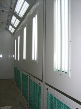 Покрасочно-сушильная камера для сварных металлоконструкций SPKSPK-8х6х4