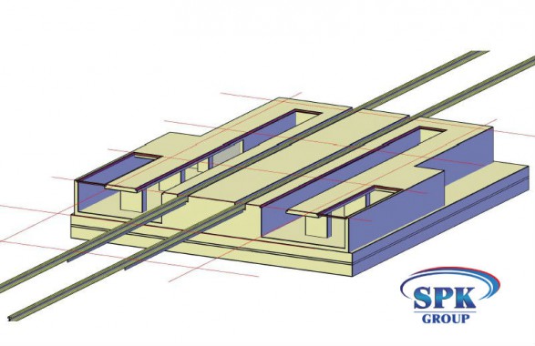Окрасочно-сушильная камера для металлоконструкций SPK Италия Окрасочно-сушильная камера для металлоконструкций SPK Италия