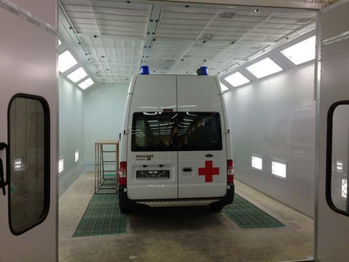 Модернизация окрасочной камеры для "СпецАвтоТранспорта Автодом" г. Ульяновск