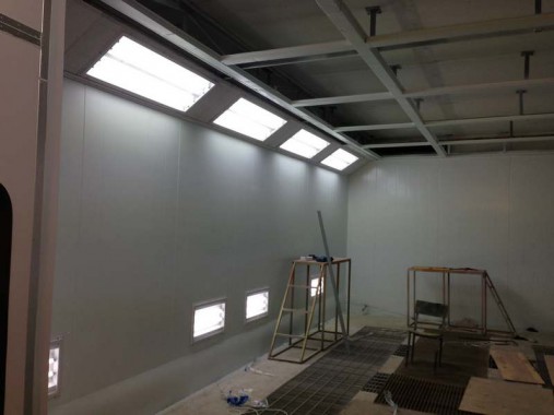 Модернизация окрасочной камеры для "СпецАвтоТранспорта Автодом" г. Ульяновск