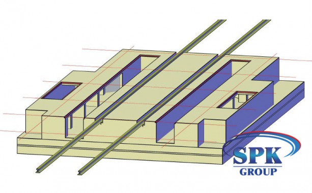 Окрасочно-сушильная камера для металлоконструкций SPK Италия Окрасочно-сушильная камера для металлоконструкций SPK Италия