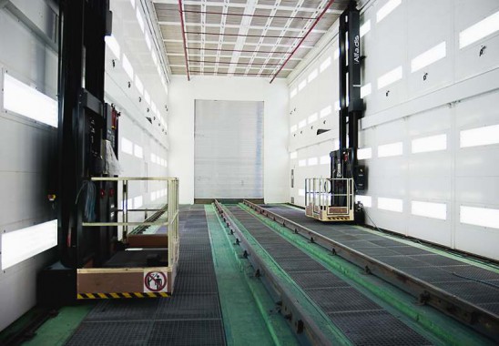 Электровозосборочный завод. Покрасочно-сушильная камера для локомотивов Alstom SPK-32.9.8