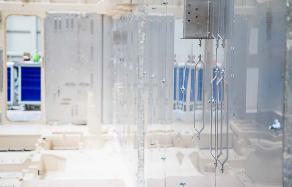 Электровозосборочный завод. Покрасочно-сушильная камера для локомотивов Alstom SPK-32.9.8