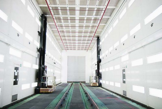 Электровозосборочный завод. Покрасочно-сушильная камера для локомотивов Alstom SPK-32.9.8