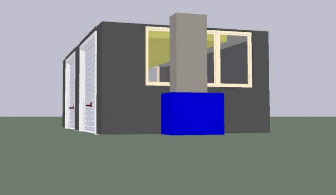 Камера окраски для кабин электровозов SPK-12.6.5  г.Невьянск