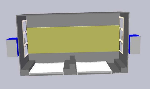 Камера окраски для кабин электровозов SPK-12.6.5  г.Невьянск