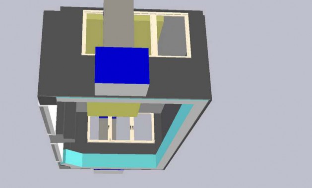 Камера окраски для кабин электровозов SPK-12.6.5  г.Невьянск