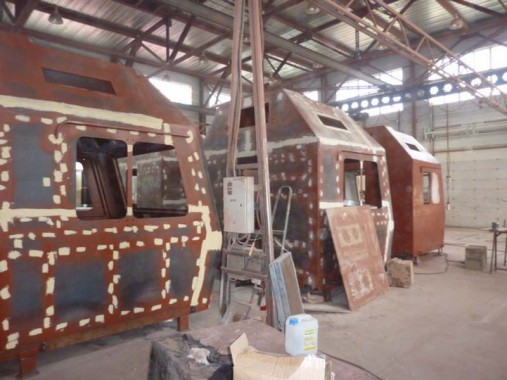 Камера окраски для кабин электровозов SPK-12.6.5  г.Невьянск