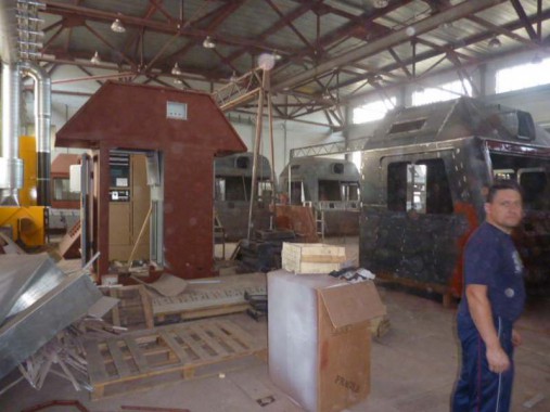 Камера окраски для кабин электровозов SPK-12.6.5  г.Невьянск