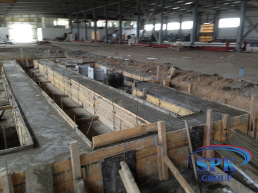 Окрасочно-сушильная камера для металлоконструкций SPK Италия Окрасочно-сушильная камера для металлоконструкций SPK Италия