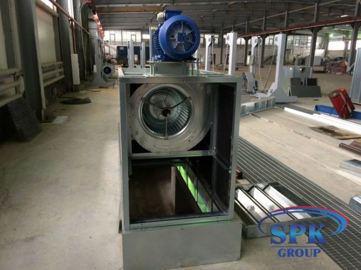 Окрасочно-сушильная камера для металлоконструкций SPK Италия Окрасочно-сушильная камера для металлоконструкций SPK Италия