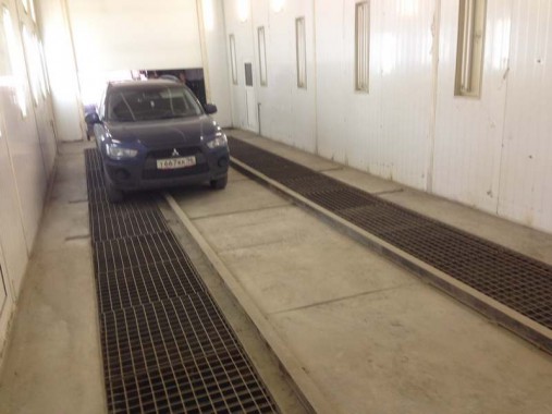 Покрасочно-сушильная и дробеструйная камера для РЖД