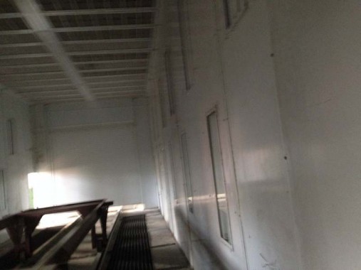 Покрасочно-сушильная и дробеструйная камера для РЖД