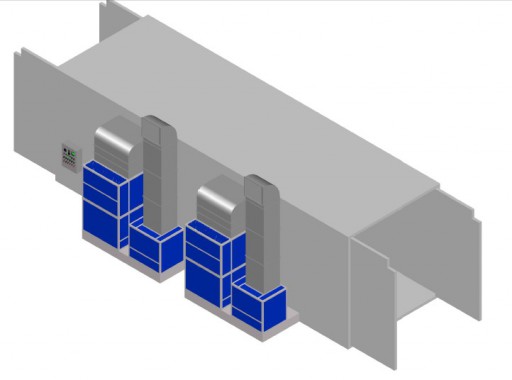 Модернизация покрасочно-сушильной камеры для военной техники SPK-25.5.6 Модернизация покрасочно-сушильной камеры для военной техники SPK-25.5.6