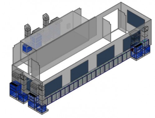 Модернизация покрасочно-сушильной камеры для военной техники SPK-25.5.6 Модернизация покрасочно-сушильной камеры для военной техники SPK-25.5.6