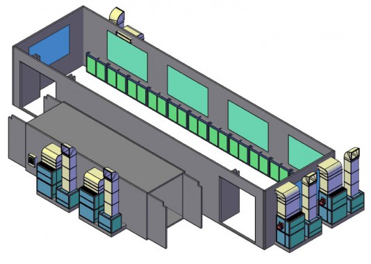 Модернизация покрасочно-сушильной камеры для военной техники SPK-25.5.6 Модернизация покрасочно-сушильной камеры для военной техники SPK-25.5.6