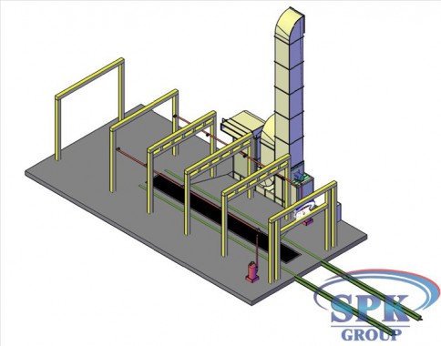 ОКРАСОЧНО-СУШИЛЬНАЯ КАМЕРА ТУПИКОВОГО ТИПА SPK-13.4.4 ОКРАСОЧНО-СУШИЛЬНАЯ КАМЕРА ТУПИКОВОГО ТИПА SPK-13.4.4