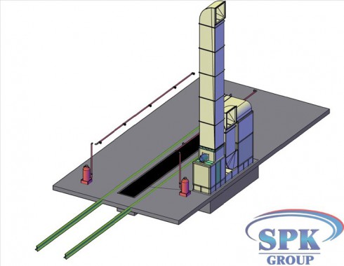 ОКРАСОЧНО-СУШИЛЬНАЯ КАМЕРА ТУПИКОВОГО ТИПА SPK-13.4.4 ОКРАСОЧНО-СУШИЛЬНАЯ КАМЕРА ТУПИКОВОГО ТИПА SPK-13.4.4