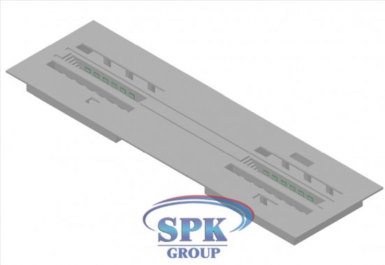 Комплекс по подготовке и окраске грузовиков проходного типа SPK-36.6.6 Комплекс по подготовке и окраске грузовиков проходного типа SPK-36.6.6