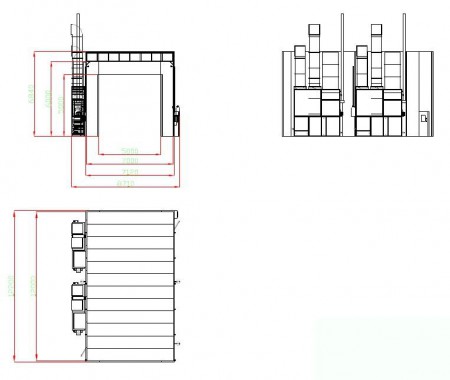 Промышленная подготовительная камера для спецтехники SPK-12.7.6 Промышленная подготовительная камера для спецтехники SPK-12.7.6