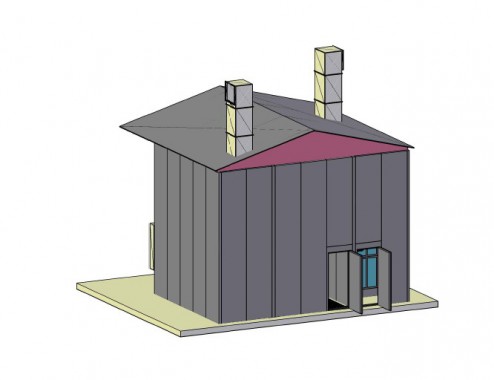 Малярная камера для установки вне помещения SPK-7.3.5 Россия