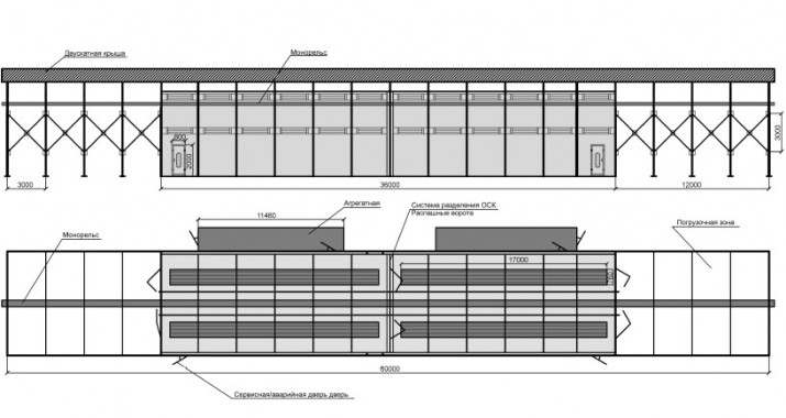 Камера окраски уличного типа совмещенная с дробеструйной SPK 36 Камера окраски уличного типа совмещенная с дробеструйной SPK 36