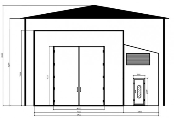 Уличная окрасочная камера, совмещенная с дробеструйной SPK 36 Уличная окрасочная камера, совмещенная с дробеструйной SPK 36