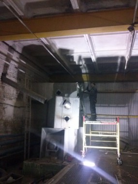 Демонтаж окрасочной камеры Демонтаж окрасочной камеры