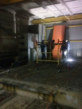 Демонтаж окрасочной камеры Демонтаж окрасочной камеры