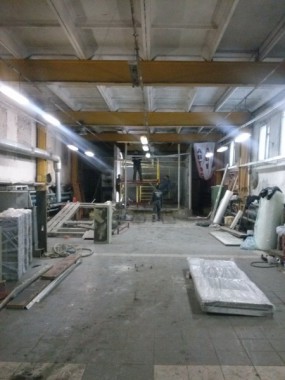 Демонтаж окрасочной камеры Демонтаж окрасочной камеры