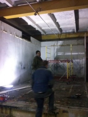 Демонтаж окрасочной камеры Демонтаж окрасочной камеры