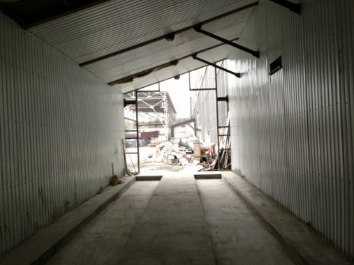 Монтаж дробеструйных камер