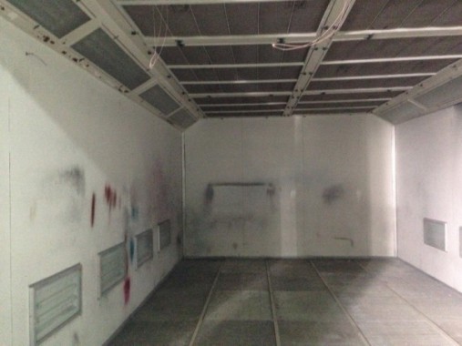 Демонтаж камер окраски