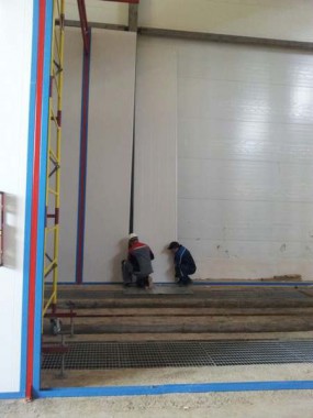 Строительство моечной камеры на Заводе по производству дизельных двигателей GEVO. Строительство моечной камеры на Заводе по производству дизельных двигателей GEVO.