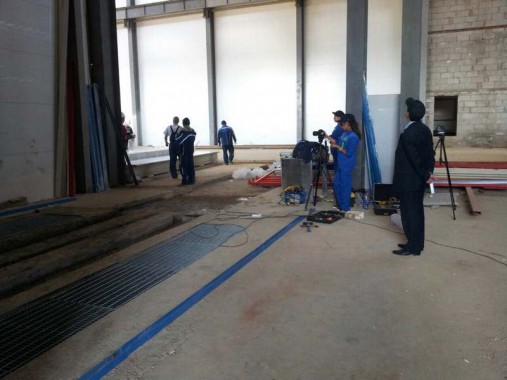 Строительство моечной камеры на Заводе по производству дизельных двигателей GEVO. Строительство моечной камеры на Заводе по производству дизельных двигателей GEVO.