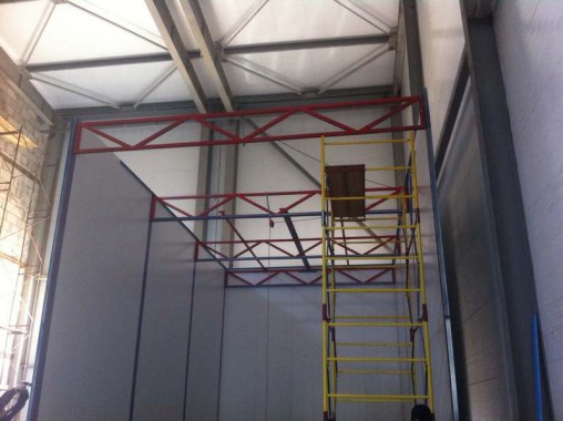 Строительство моечной камеры на Заводе по производству дизельных двигателей GEVO. Строительство моечной камеры на Заводе по производству дизельных двигателей GEVO.