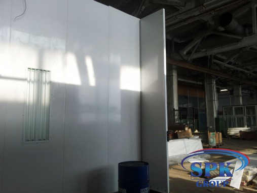 Окрасочно-сушильная камера тупикового типа SPK-11.6.5 РОССИЯ