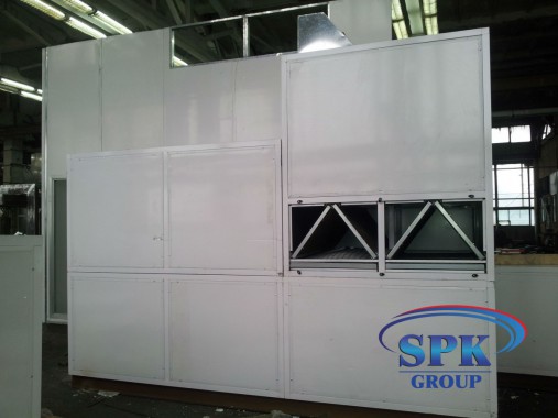Окрасочно-сушильная камера тупикового типа SPK-11.6.5 РОССИЯ